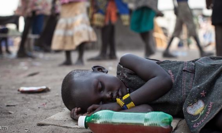 الجوع يقتل ربع مليون طفل فى السودان