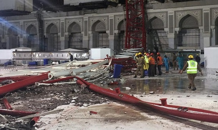 ارتفاع ضحايا حادث رافعة الحرم إلى 107 حالة وفاة و238 اصابة