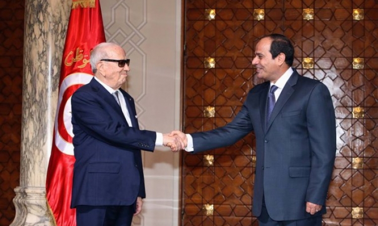 السيسى والرئيس التونسى يشهدان احتفالات ذكرى أكتوبر