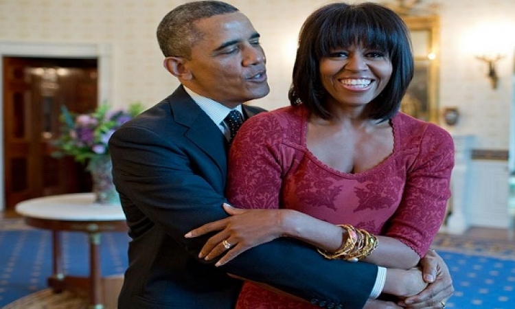 بالصور .. أوباما يحتفل بعيد زواجه الـ23 من ميشيل.. والبيت الأبيض يهنئه