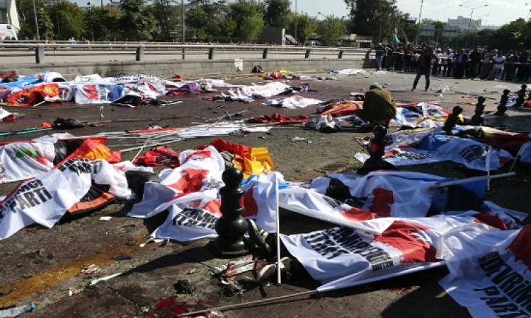 ارتفاع ضحايا تفجير أنقرة المزدوج إلى 97 قتيلاً و246 جريحًا