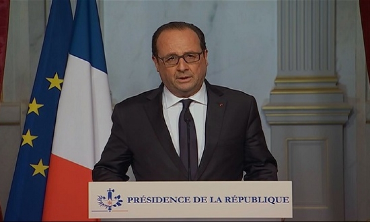 أورلاند : فرنسا لن ترحم متوحشى داعش وستلاحقهم فى كل أرجاء البلاد