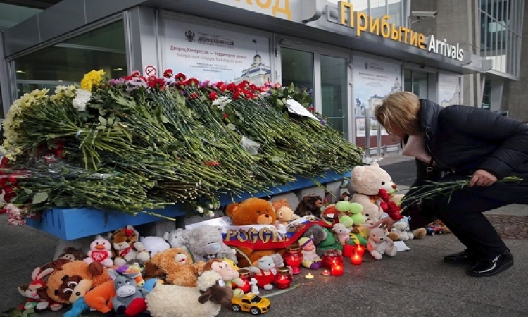 وصول جثامين ضحايا الطائرة الروسية لسان بطرسبرج