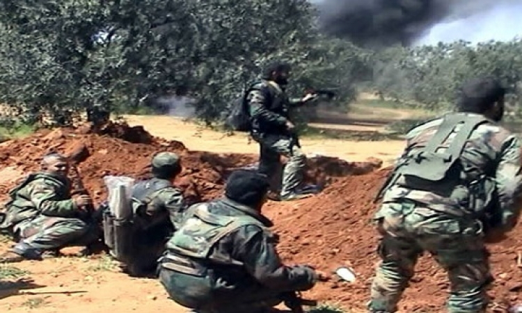الجيش السورى يوجه ضربات مركزة على مقرات تنظيم داعش