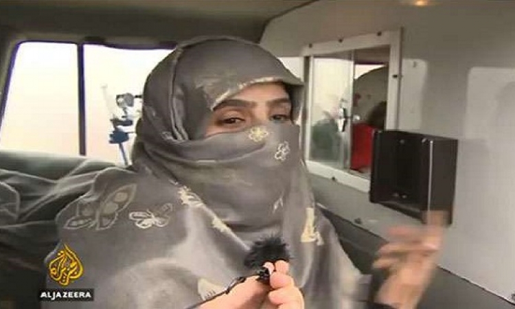 سجى الدليمى زوجة أمير داعش .. الجمال وراء نقاب !!