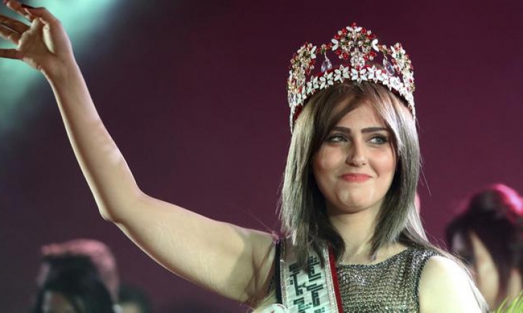 داعش يتوعد ملكة جمال العراق بـالسبى ما لم تنضم اليه !!