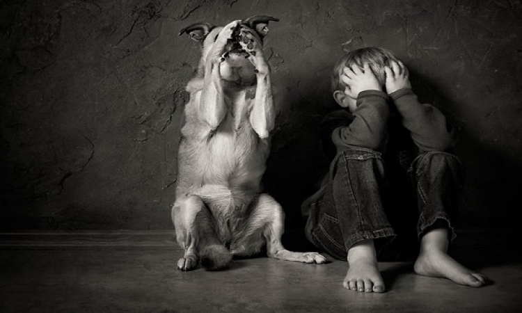 صور مذهلة لصداقة الاطفال بالحيوانات .. أحسن من البشر !!