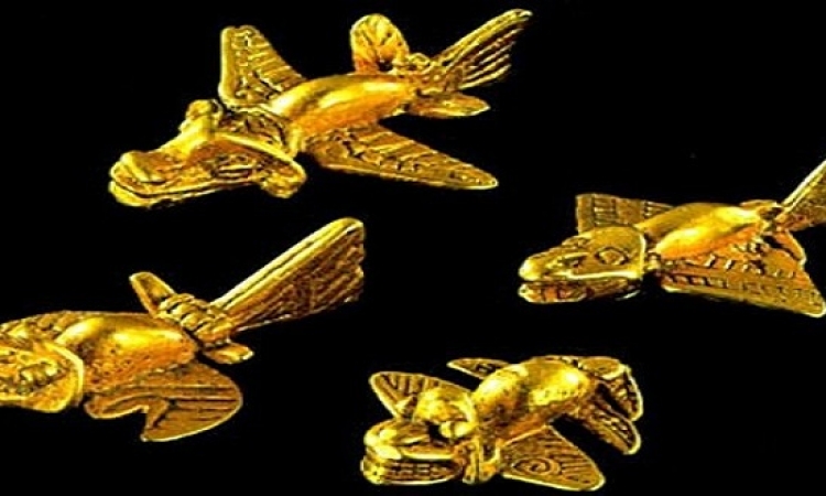 بالفيديو والصور.. لغز الطائرات الذهبية لحضارة المايا