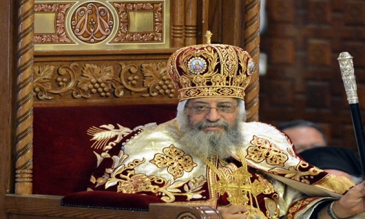 البابا تواضروس يرأس قداس عيد الغطاس بالأسكندرية