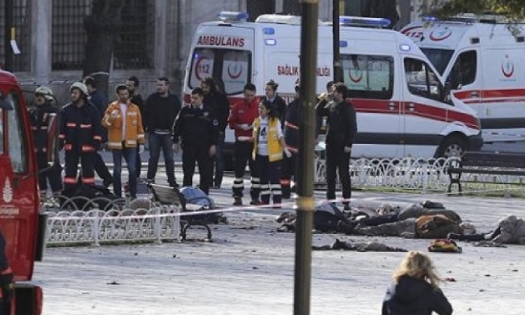 10 قتلى و15 مصابا فى انفجار ساحة السلطان أحمد فى اسطنبول