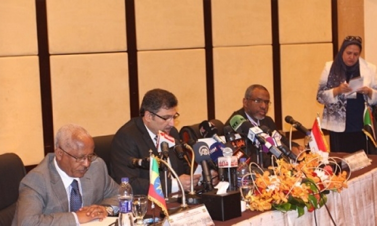بدء اجتماع وزراء رى مصر والسودان وأثيوبيا بالخرطوم بشأن سد النهضة