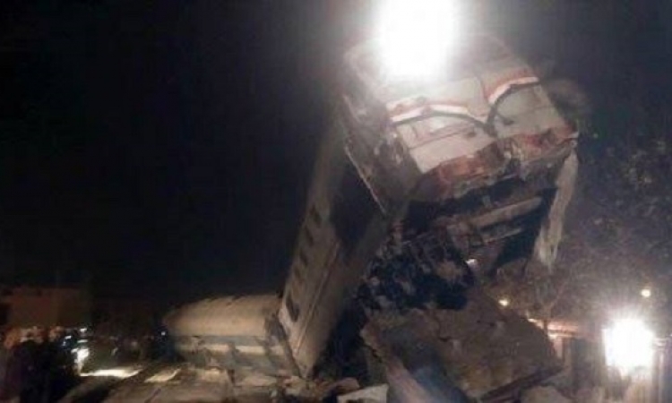 الموقع نيوز ينشر اسماء مصابى حادث قطار بنى سويف
