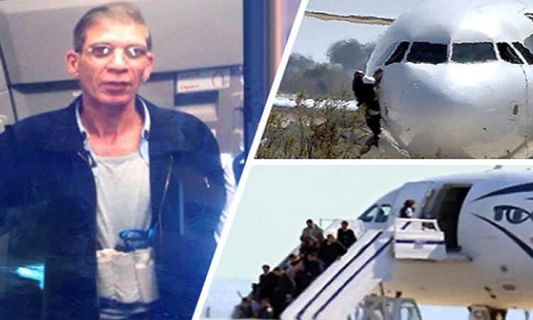 النائب العام يطالب قبرص بتسليم المتهم باختطاف الطائرة المصرية