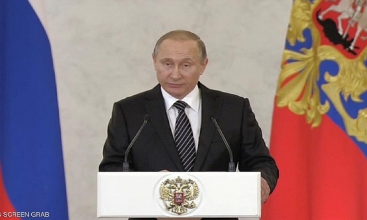 بوتين يتعهد بمواصلة الدعم العسكرى الروسى للأسد