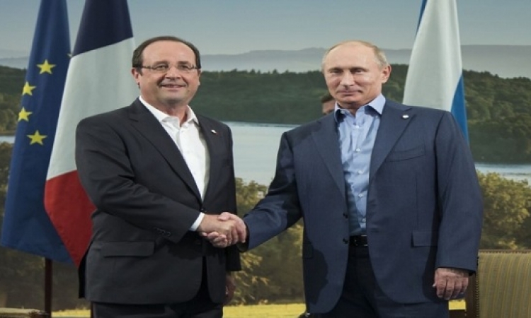 الرئيس الفرنسى يدعو بوتين إلى زيارة باريس