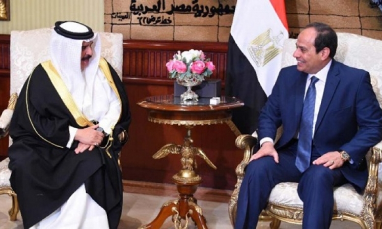 السيسى وملك البحرين يشهدان توقيع اتفاقيات ومذكرات تفاهم بين البلدين