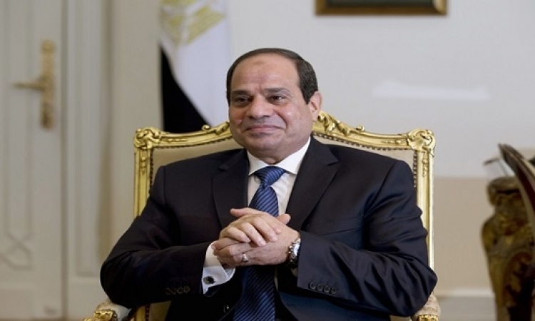 السيسى : مصر قادرة على مواجهة التحديات بمسلميها ومسيحيها