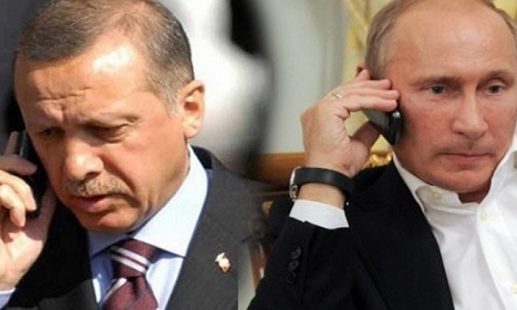 بوتين يتصل بأردوغان بعد يومين من اعتذاره لموسكو