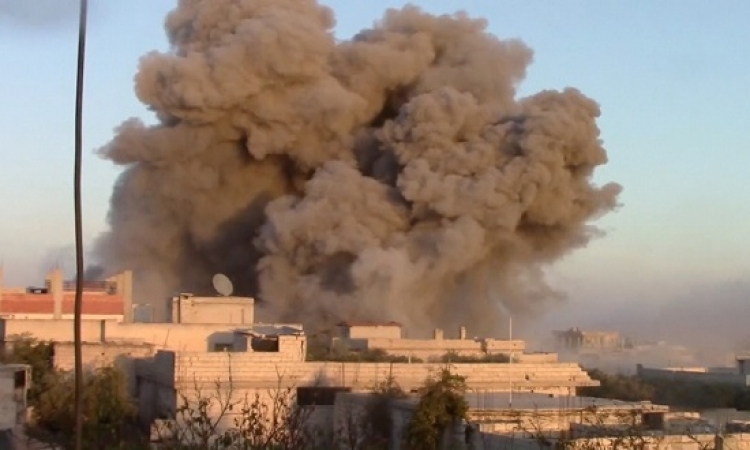 قصف كيميائى على مطار حلب الدولى