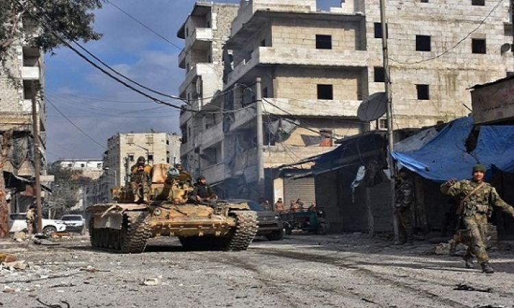 الجيش السورى يستعد لتقسيم جنوب دمشق لقسمين لحصار داعش