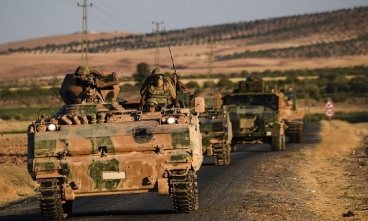 قوات تركية تصد محاولة تقدم داعش باتجاه مدينة الباب بريف حلب