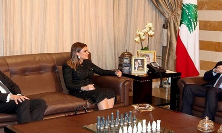 سحر نصر تبحث مع سعد الحريرى ترتيبات اللجنة العليا المصرية اللبنانية