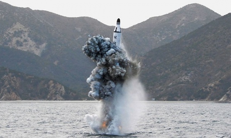 كوريا الشمالية تجرى أول تجاربها الصاروخية فى عهد دونالد ترامب