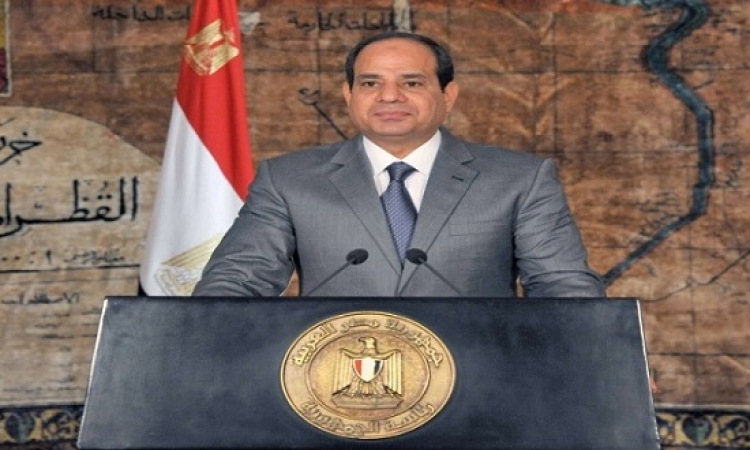 بالفيديو .. السيسى يشكر المصريين على اعادة انتخابه