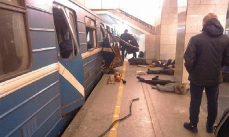 تفجير محطة بمترو سان بطرسبورج الروسية يسفر عن 9 قتلى ومصابين