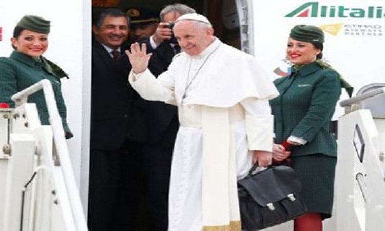 بث مباشر.. للزيارة التاريخية لبابا الفاتيكان إلى مصر