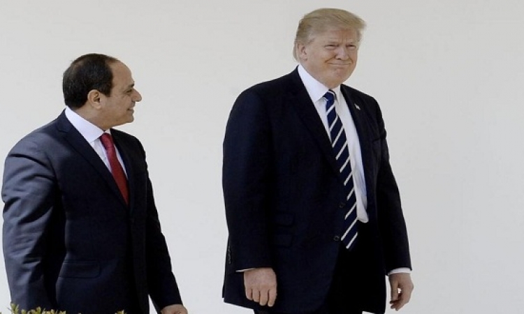 ترامب: نقف إلى جانب السيسى ومصر فى مواجهة الإرهاب