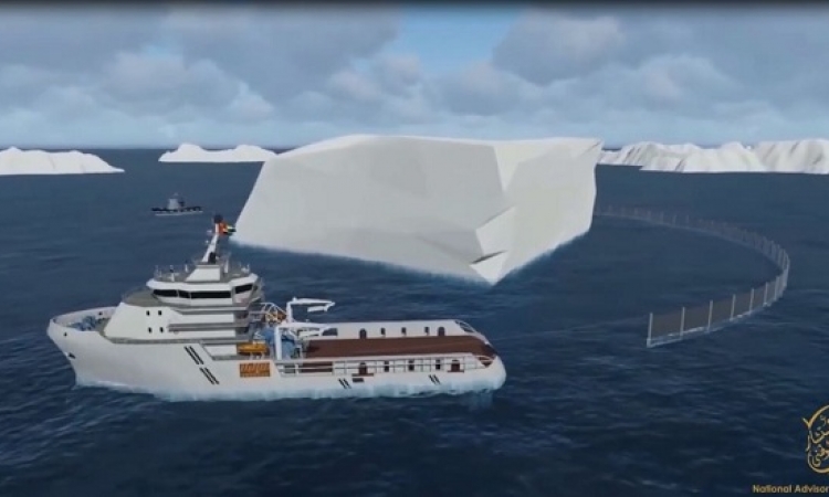 الإمارات تخطط لسحب جبلين جليديين من القطب الجنوبى لسواحلها