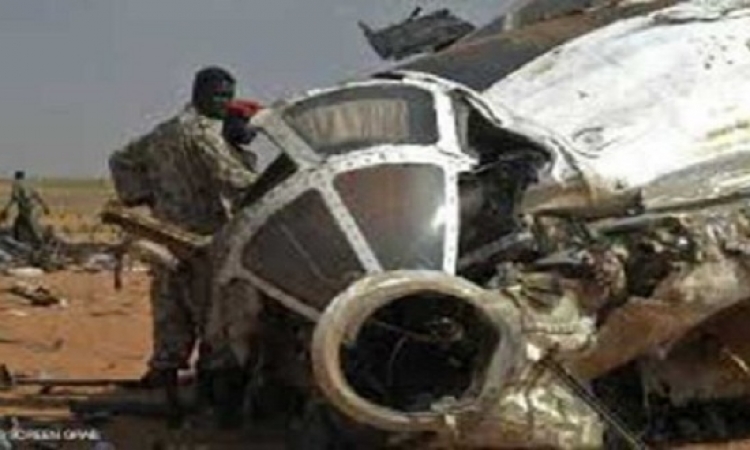 تحطم طائرة عسكرية سودانية ومقتل طاقمها