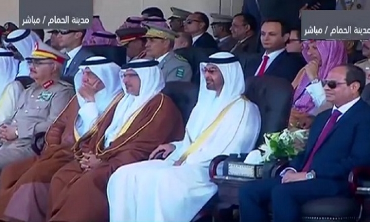 الرئيس السيسى يفتتح قاعدة محمد نجيب ويشهد تخريج دفعات عسكرية جديدة