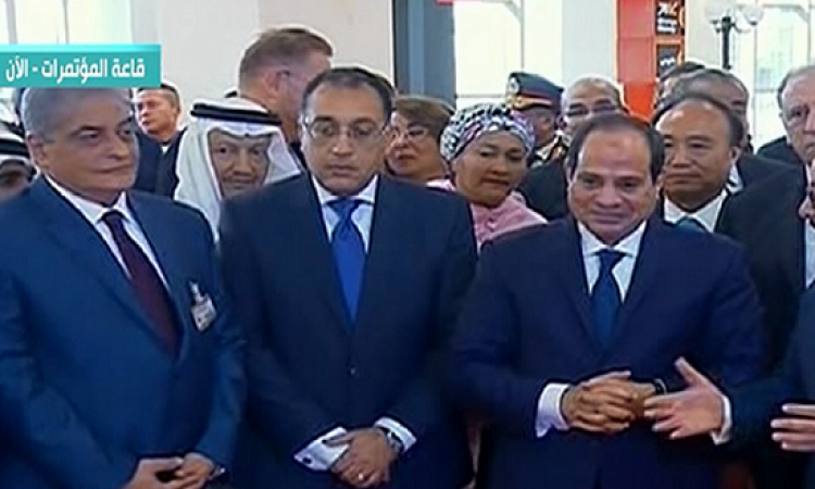 الرئيس السيسى يفتتح معرض القاهرة للاتصالات كايرو آى تى سى