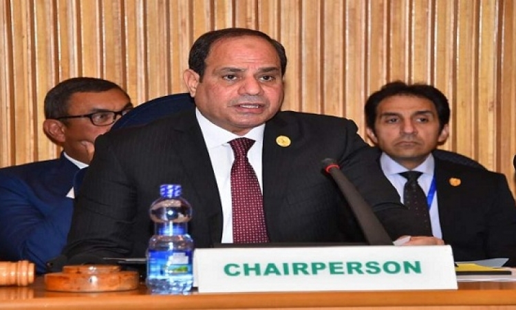 السيسى : سأطالب المصريين بتفويض جديد لمواجهة الإرهاب وقوى الشر
