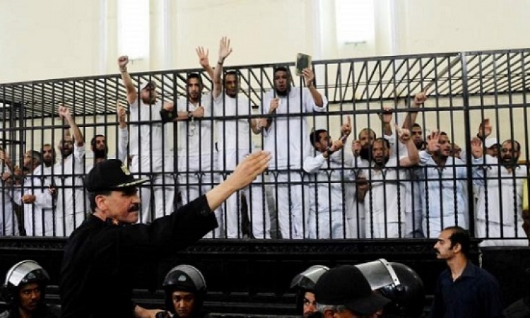 الحكم بإعدام 75 من قيادات الإخوان لإدانتهم فى قضية اعتصام رابعة المسلح