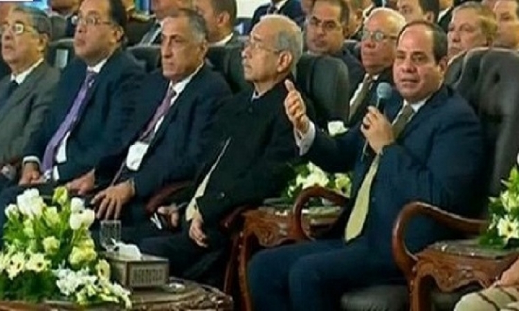 السيسي في افتتاح حقل “ظُهر”: حديث سياسي حاد يطغي على الاقتصاد