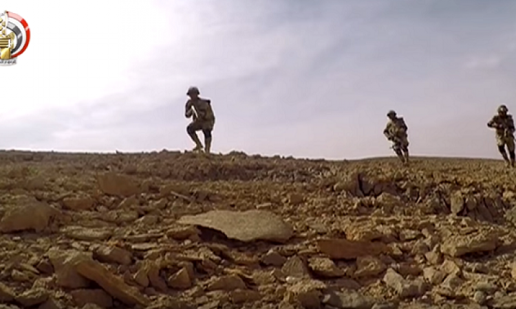 بالفيديو .. القوات المسلحة تعلن تصفيه 12 إرهابياً وتدمير 60 هدفاً