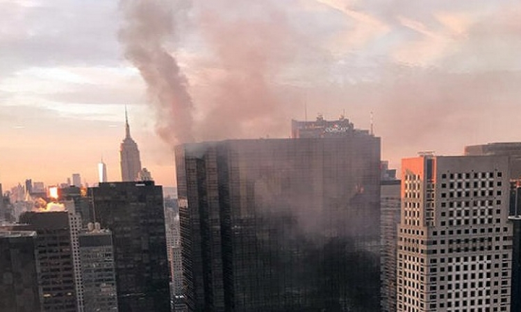 ارتفاع حصيلة ضحايا حريق برج ترامب إلى قتيل و6 مصابين