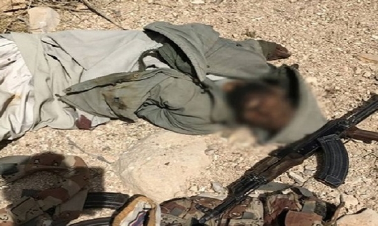 بالصور .. القوات المسلحة تعلن تصفية أمير التنظيم الإرهابى بوسط سيناء