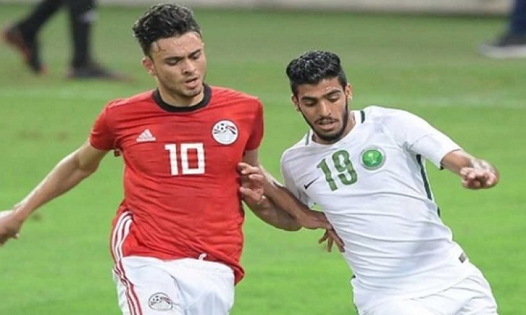 المنتخب الأوليمبي يفوز على الجزائر 2 /1 فى اولى لقاءاتهما الودية