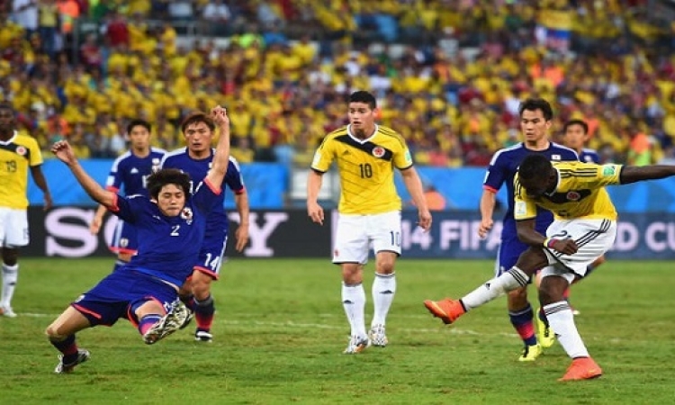 كولومبيا تواجه اليابان بذكريات مونديال البرازيل