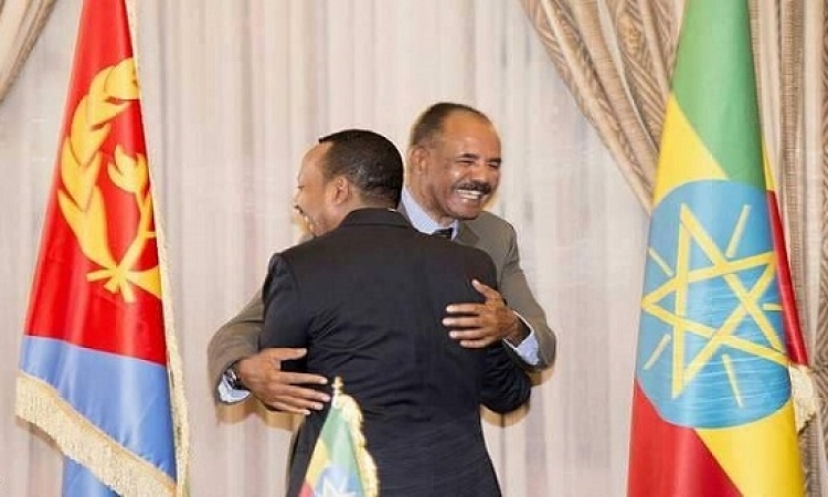 رئيس إريتريا يصل إثيوبيا فى زيارة تاريخية فى اطار التقارب بين البلدين
