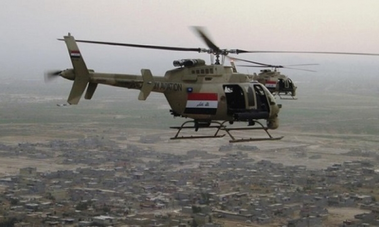 الطيران العراقى يقصف أوكاراً لداعش بمحافظة صلاح الدين