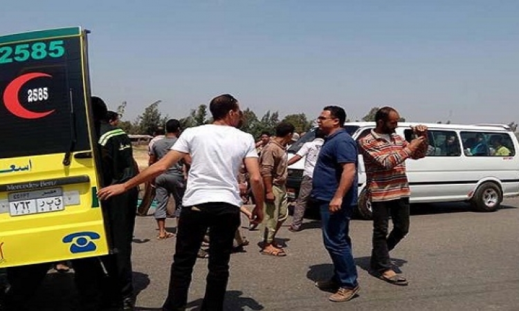 حادث سير مروع على طريق القاهرة الإسكندرية الزراعى