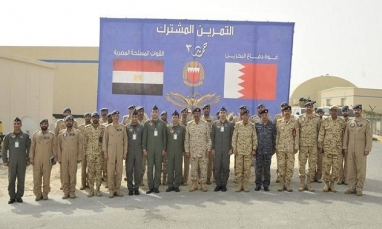 اختتام فعاليات التدريب المشترك المصري البحريني (حمد – 3)