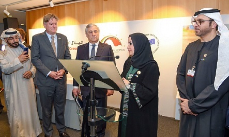 رئيس البرلمان الأوروبي يدعو لتعزيز التعاون مع الإمارات على الصعيد الإنساني