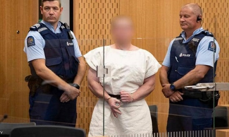 سفاح نيوزيلندا يمثل أمام المحكمة بتهمة القتل