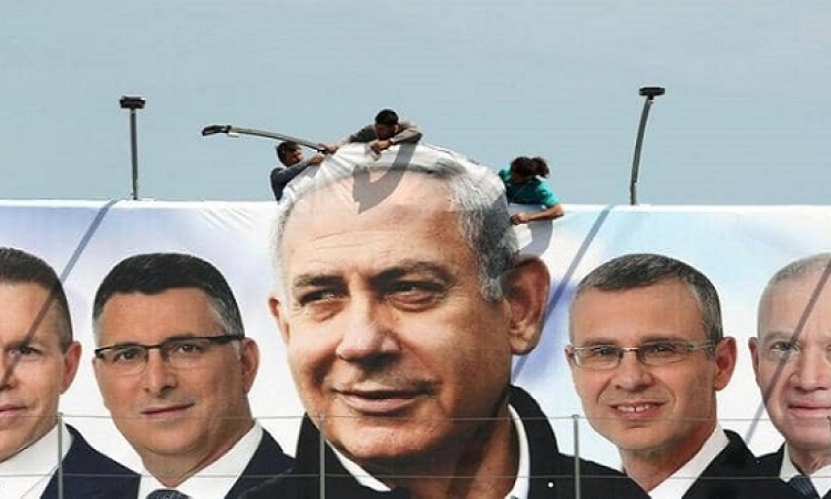 نتانياهو يتقدم فى الانتخابات الاسرائيلية بفارق بسيط